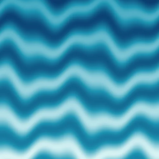 Before: blue and white ocean wave stripes